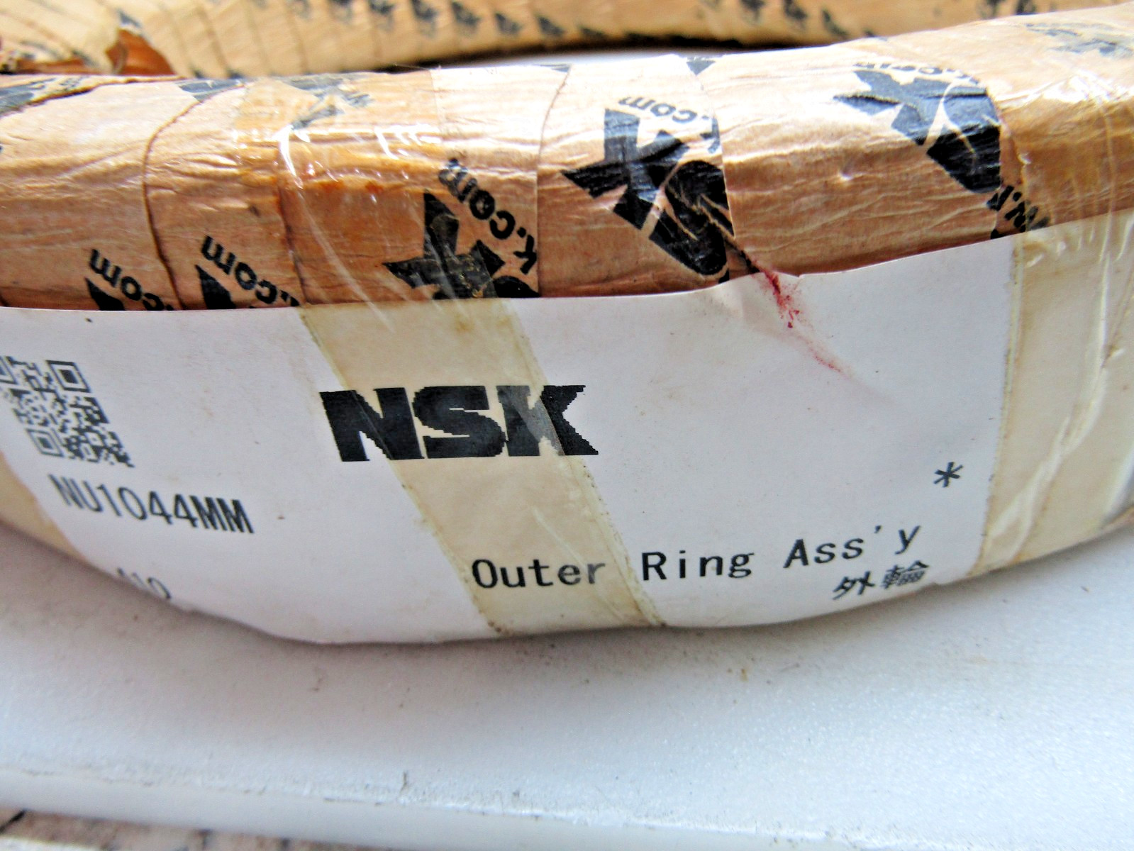 NSK NU1044 MM 220mm x 340mm x 56mm Cylindrical Roller Bearing