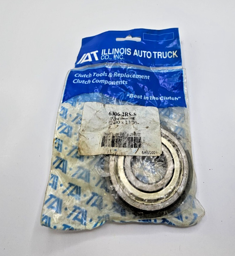 Illinois Auto Truck S6306-2RS-S Stainless Steel Ball Bearing