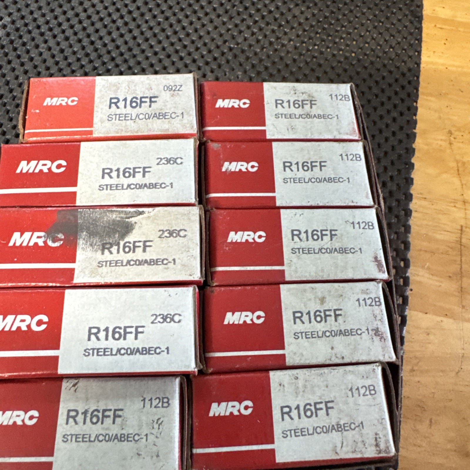MRC SKF R16FF 1″ x 2″ x 1/2″ Shielded Bearing
