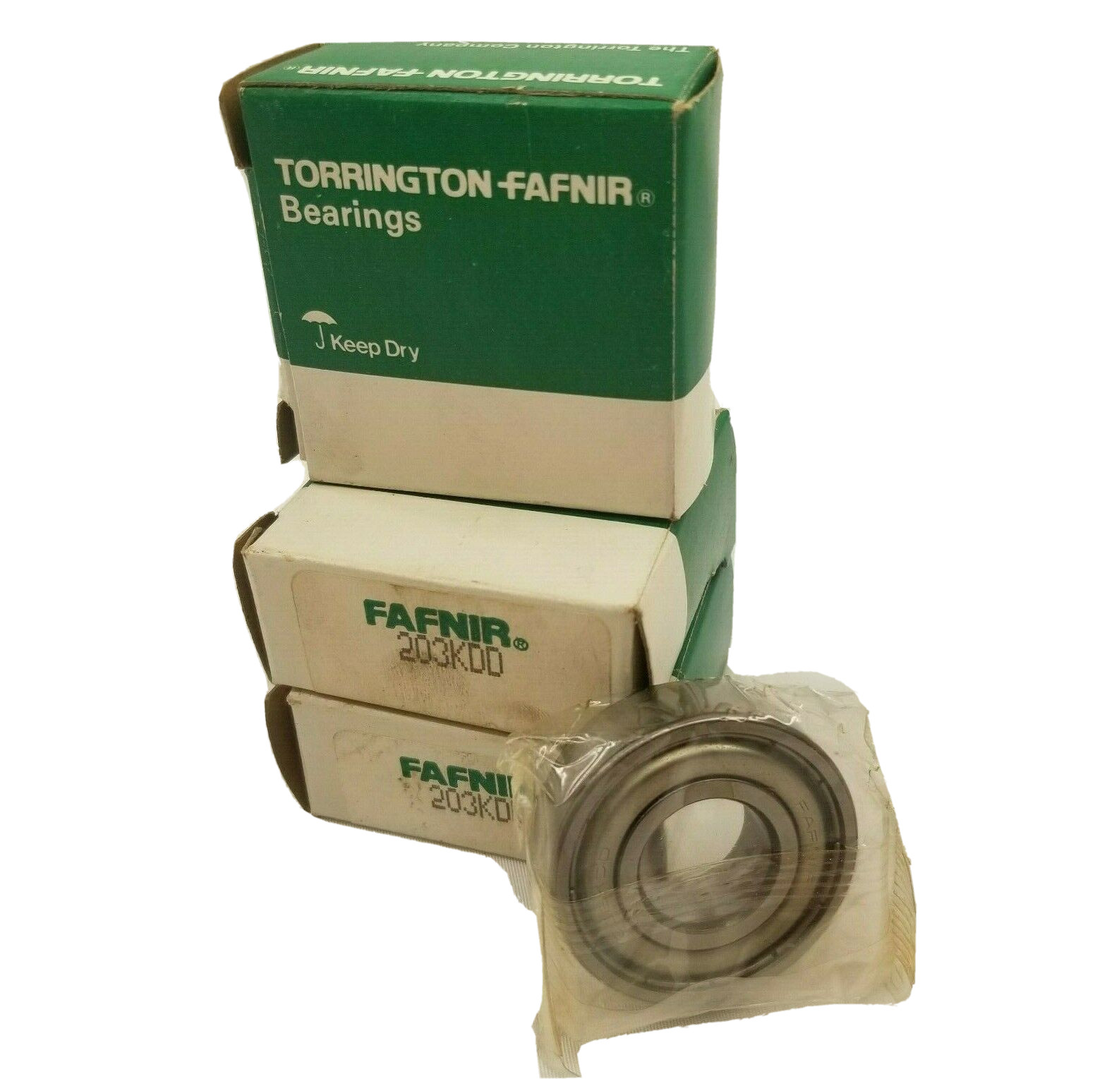 (Lot of 3) Fafnir 203KDD Radial Bearing Double | NEW