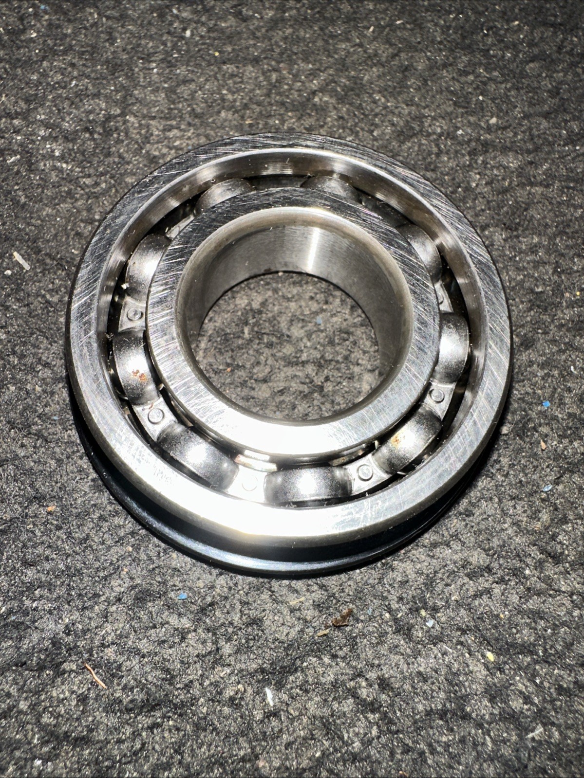 NSK 6205 NR BALL BEARING, OPEN TYPE + SNAP RING 25x52x15 mm (st1800) 4