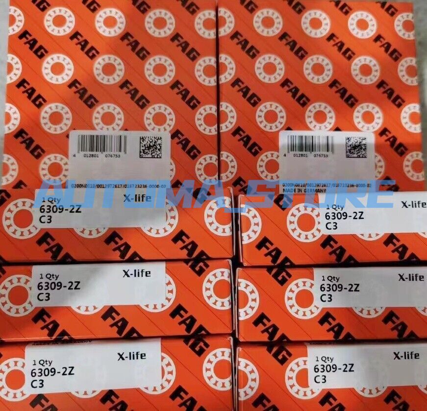 1PC NEW FAG 6309-2Z-C3 Deep Groove Ball Bearing