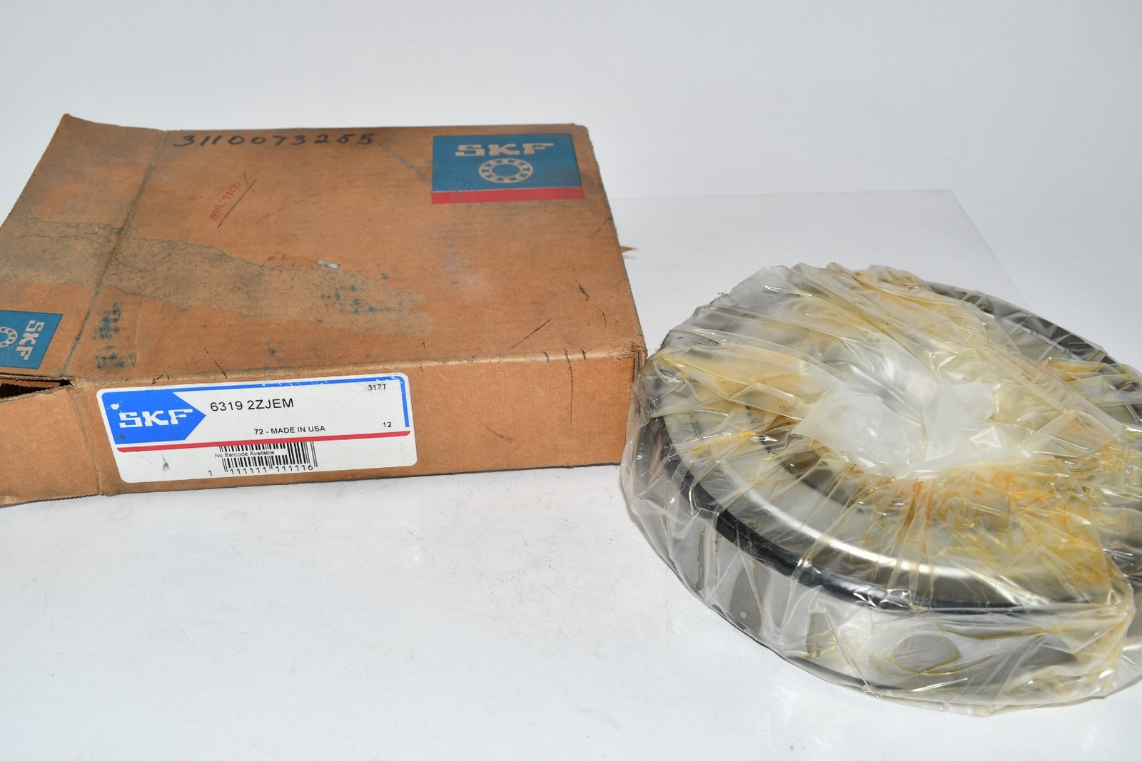 NEW SKF 6319 2ZJEM Medium 6300 Series Deep Groove Ball Bearing