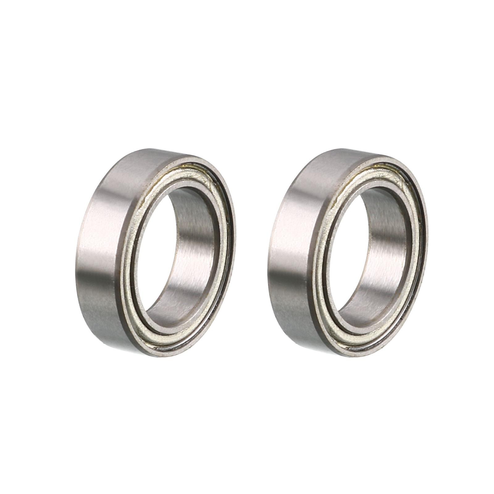 6700ZZ Deep Groove Ball Bearings 10x15x4mm Double Shielded Chrome Steel P6 2pcs