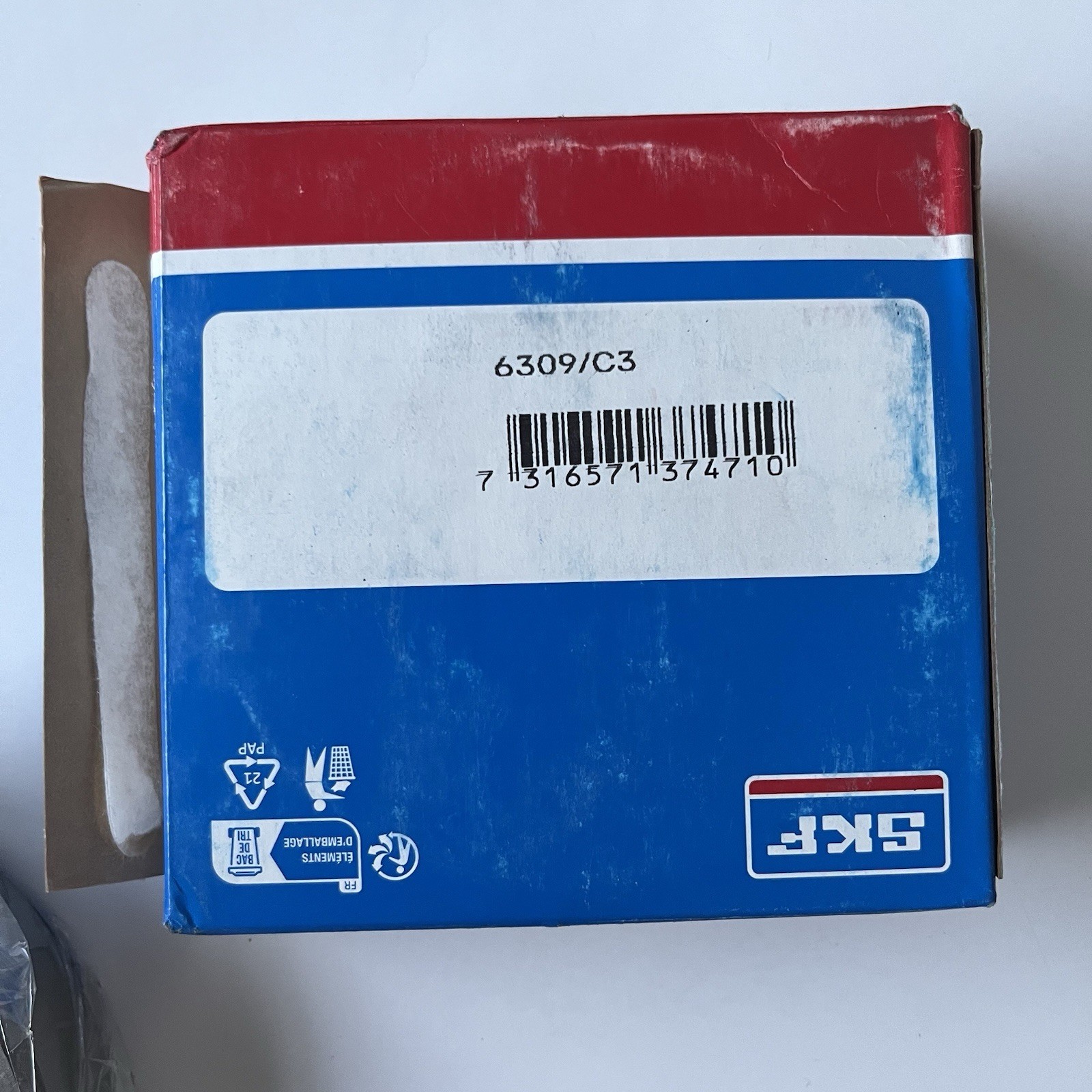 1PC NEW FOR SKF 6309/C3 single row deep groove ball bearing FAST FREE SHIP!