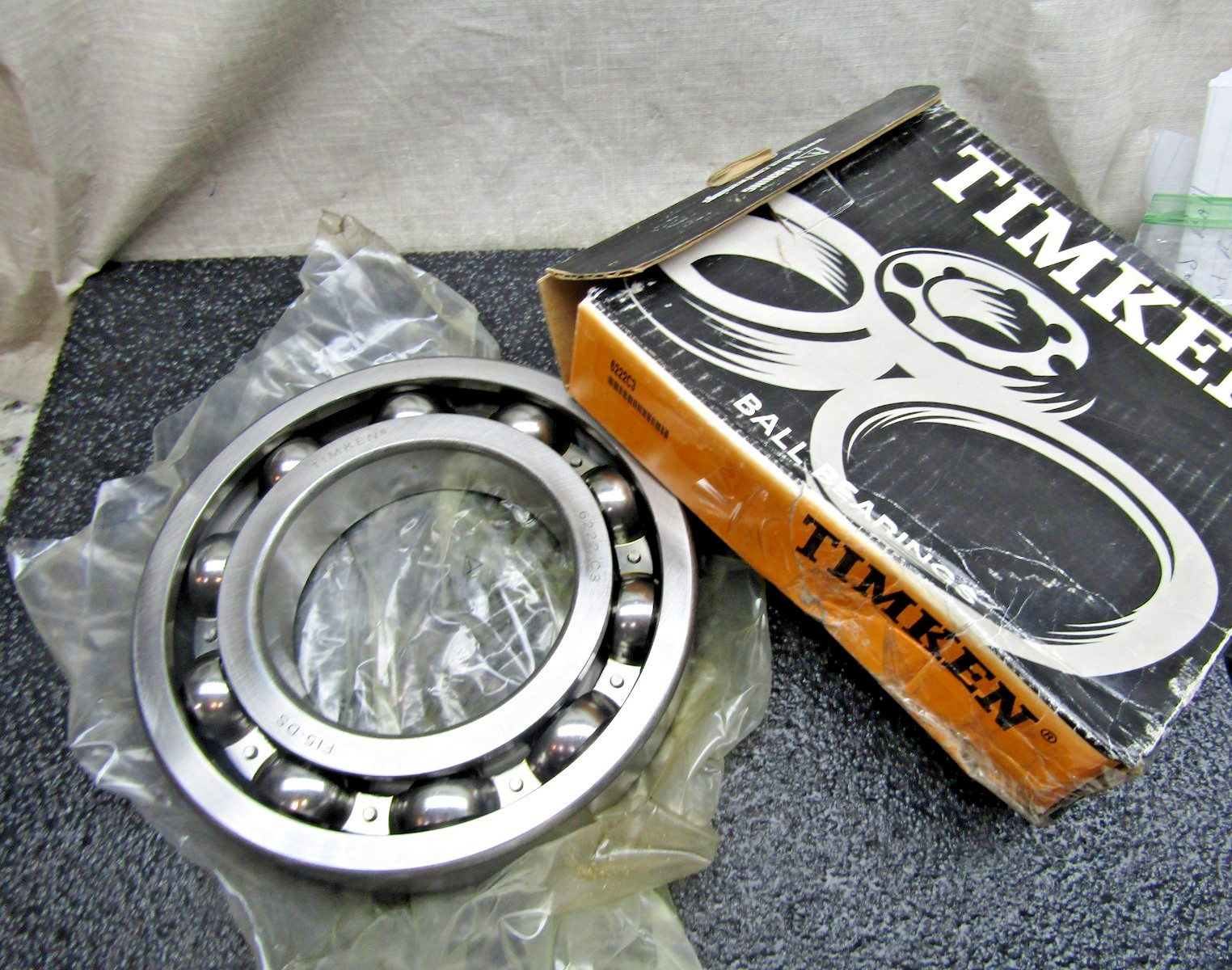 Timken 6222 C3 110mm X 200mm X 38mm Open Bearing