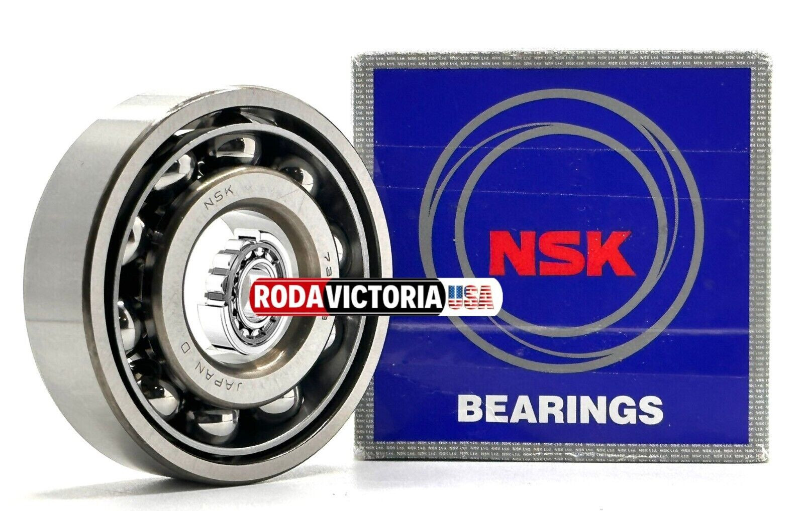 NSK JAPAN 7304BW High-speed Angular Contact Ball Bearing 20x52x15mm NSK