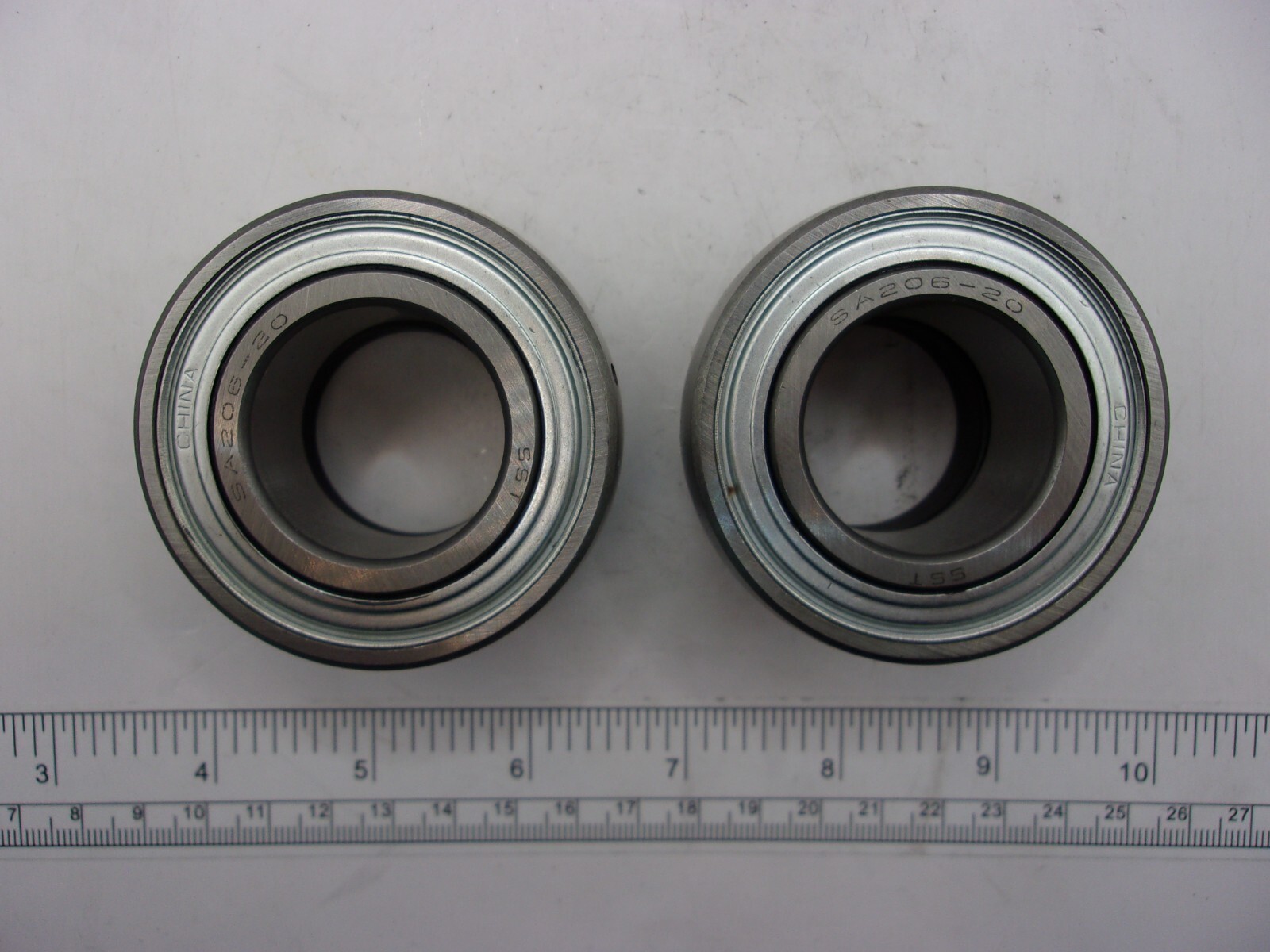 (LOT OF 2) SA206-20 INSERT BEARING 1 1/4″ BORE, 0408B