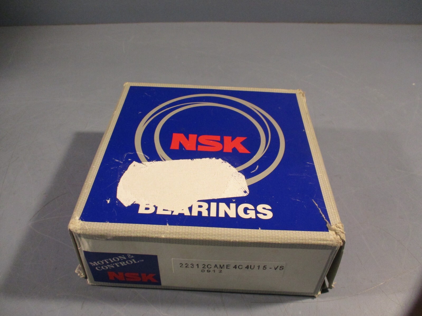 NSK SPHEREICAL ROLLER BEARING, DOUBLE ROW 22312CAME4C4U15-VS