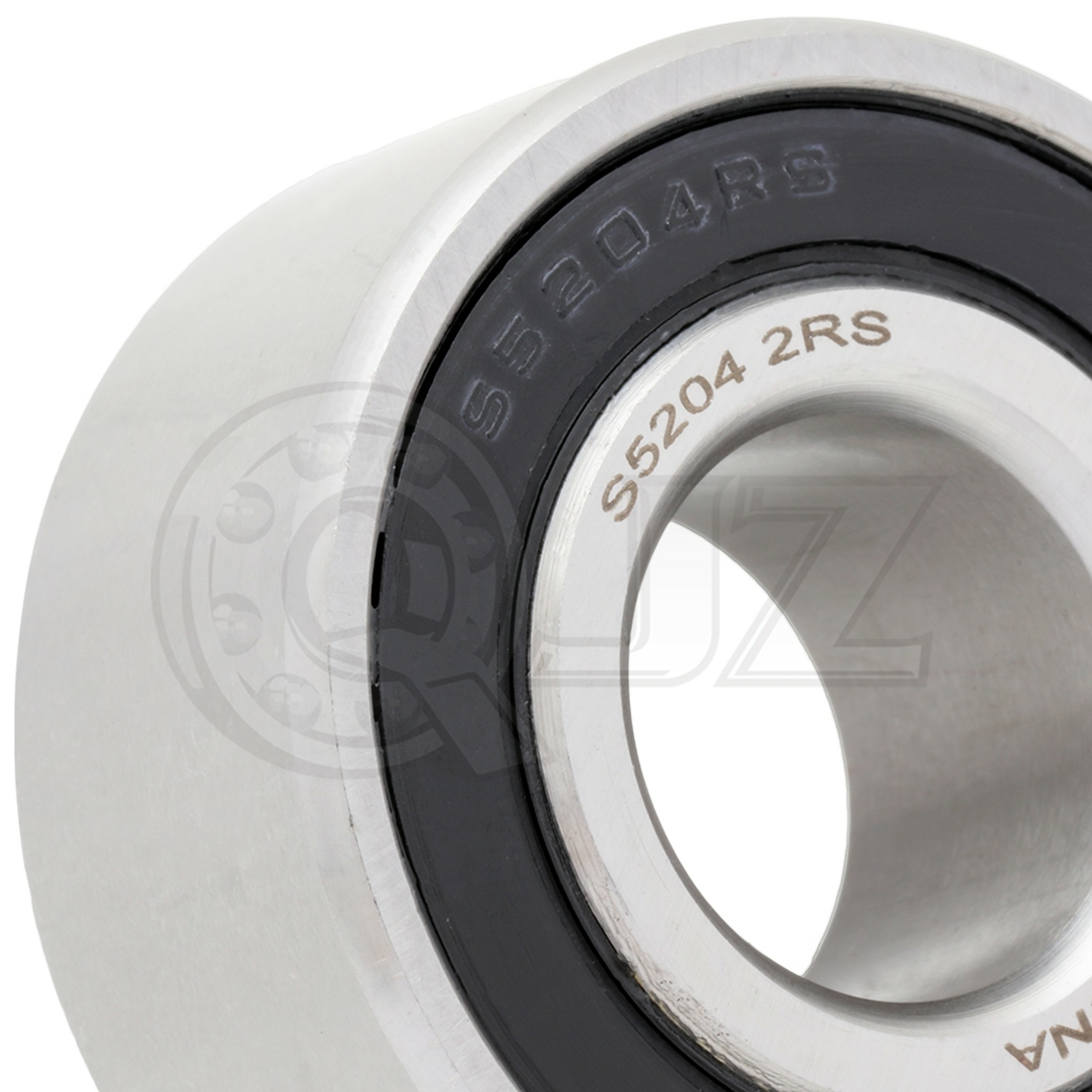 [Qty.8] S5204-2RS Stainless Angular Contact Ball Bearing [20mm X 47mm X 20.6mm]