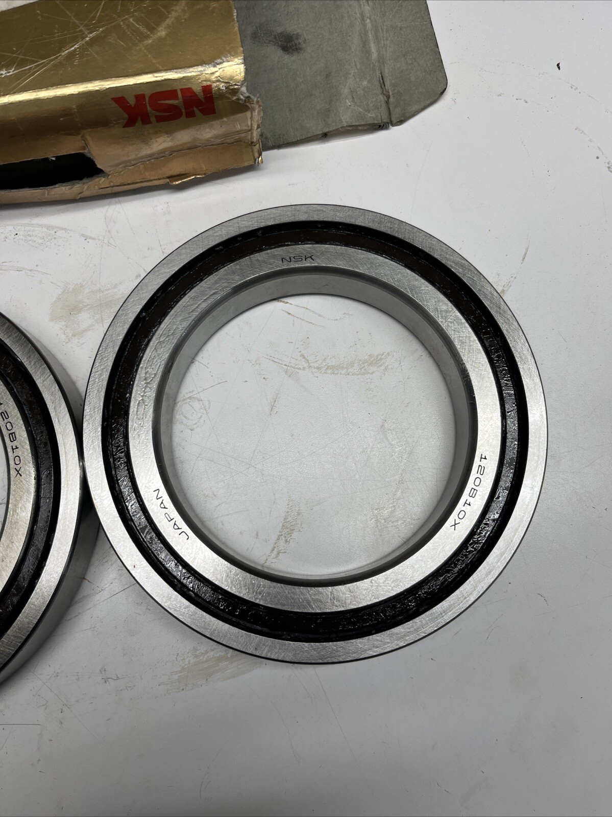 2 NSK120BT10XTY Double-Direction Angular Contact Thrusrt Ball Bearing DBG165P4AY
