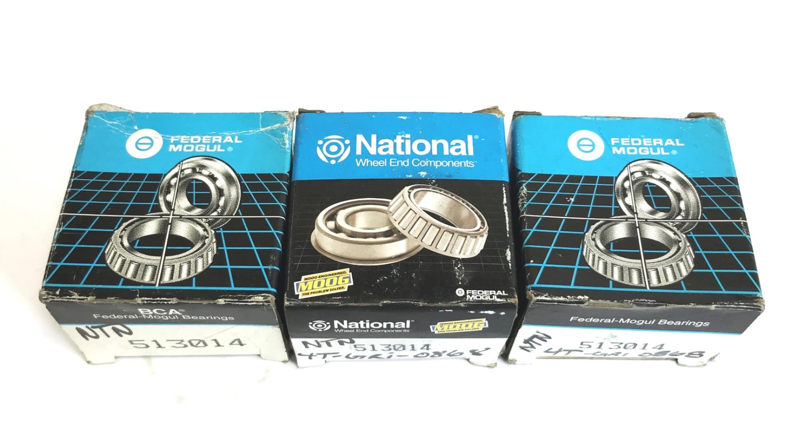 National/Federal Mogul Front Wheel Bearing 513014 [Lot of 3] NOS
