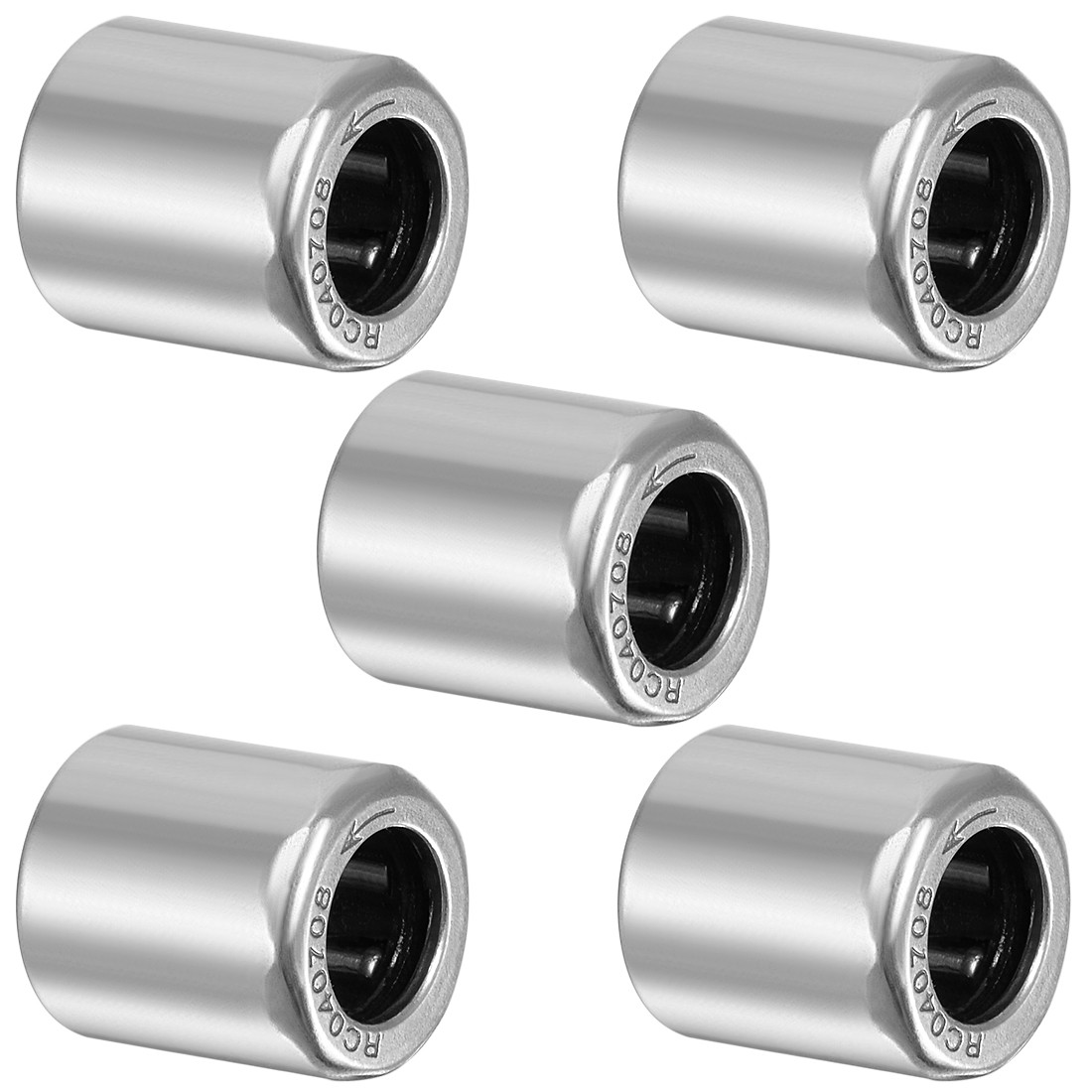 5pcs 1/4″ Bore 7/16″ OD 1/2″ Width RC040708 Needle Roller Bearings