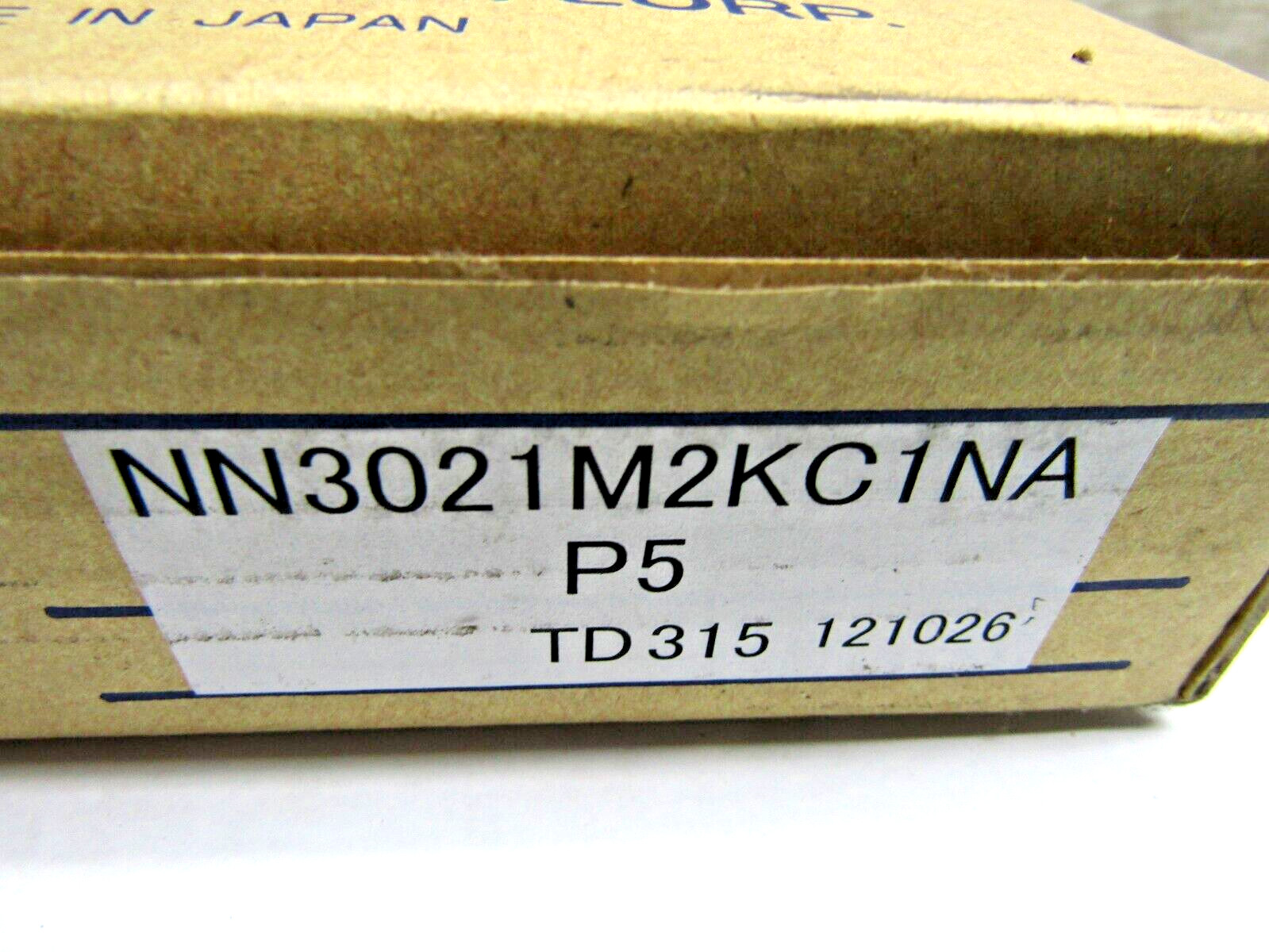 Nachi NN3021M2KC1NA P5 105mm X 160mm X 41mm Precision Cylindrical Roller Bearing