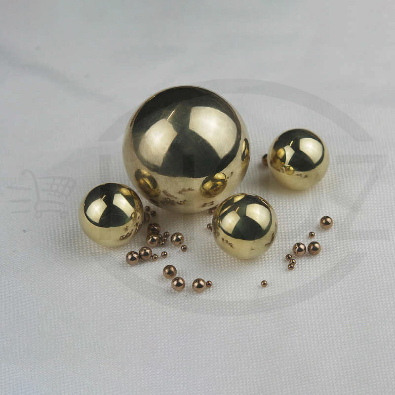 Ø0.9mm -70mm Precision Brass Ball Bearing Solid Beads Industrial Coppers Ball