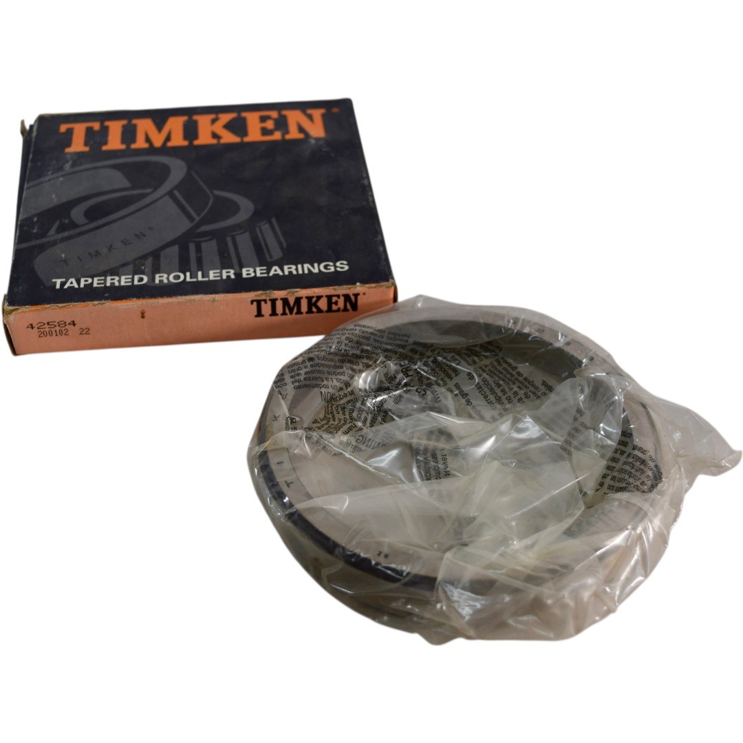 NEW Timken 42584 Tapered Roller Bearing Single Cup 5.8437 Inch OD Made in USA