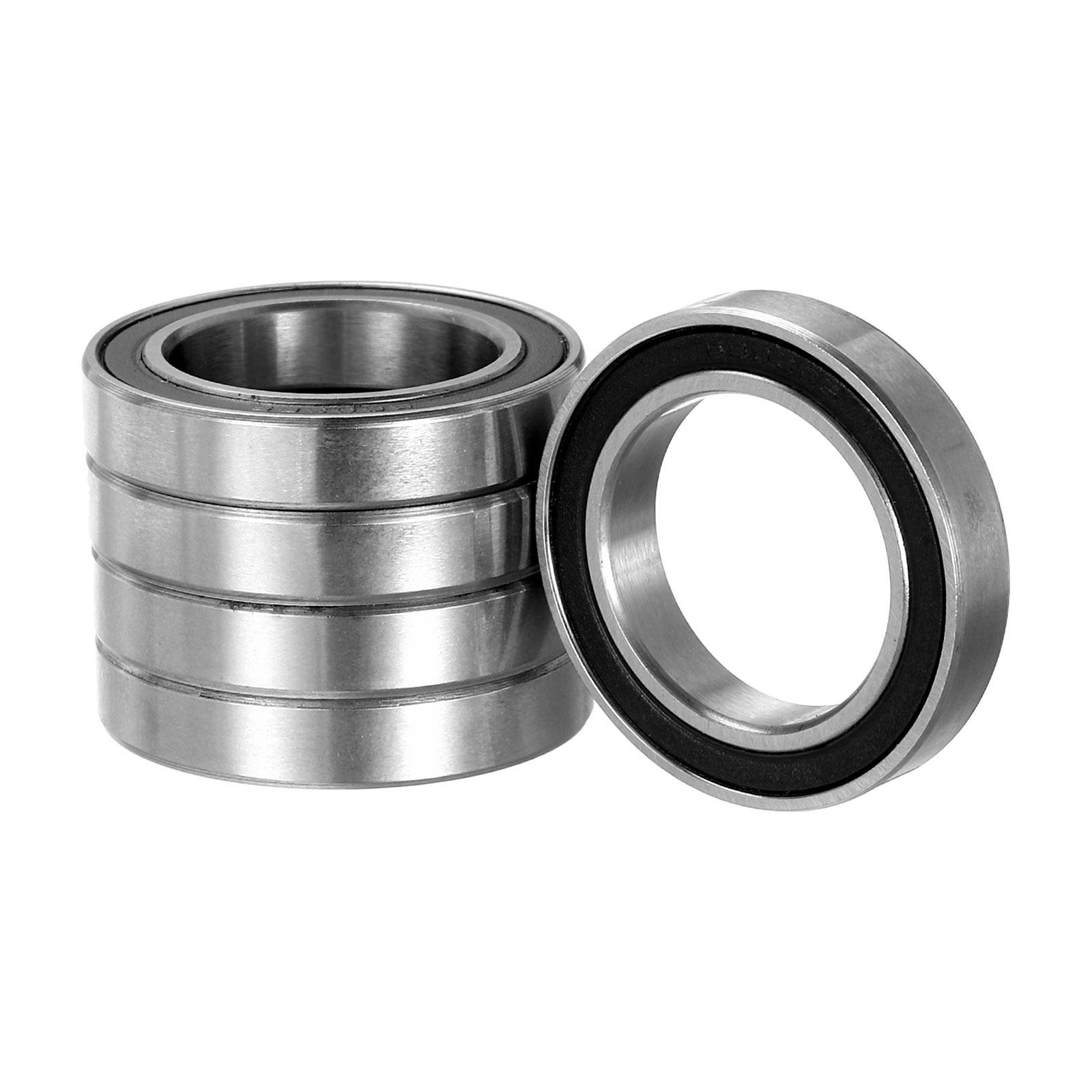 5pcs Deep Groove Ball Bearings 17x26x5mm Chrome Steel Double Sealed ABEC3