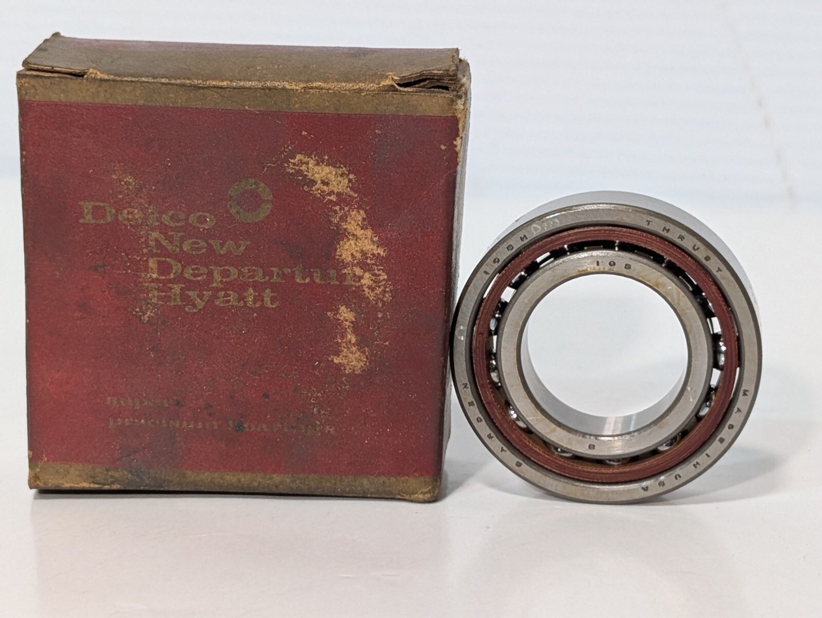 Barden Thrust 105H DM Angular Contact Ball Bearing in box as pictured