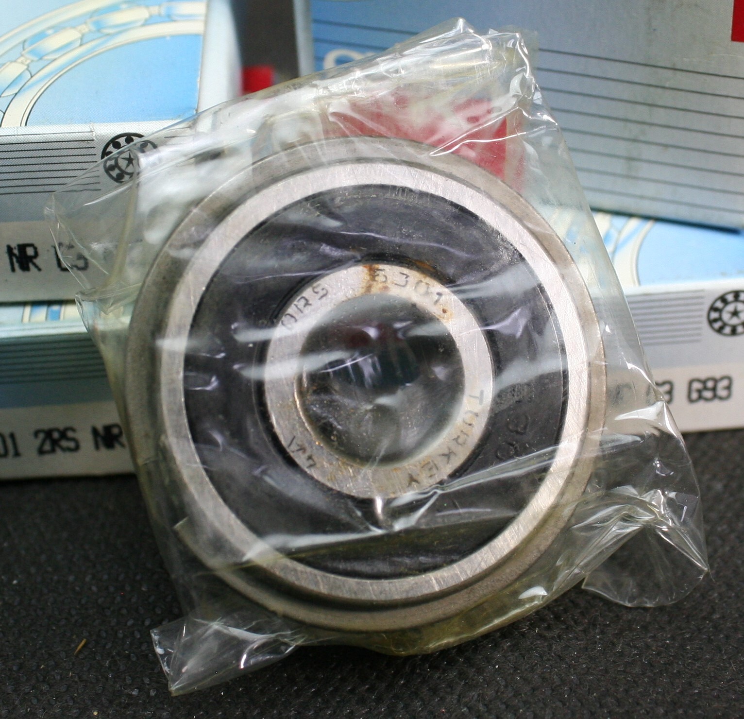 One (1) ORS 6301 2RS NR C3 G93 Deep Groove Ball Bearing 12mm ID Turkey NEW