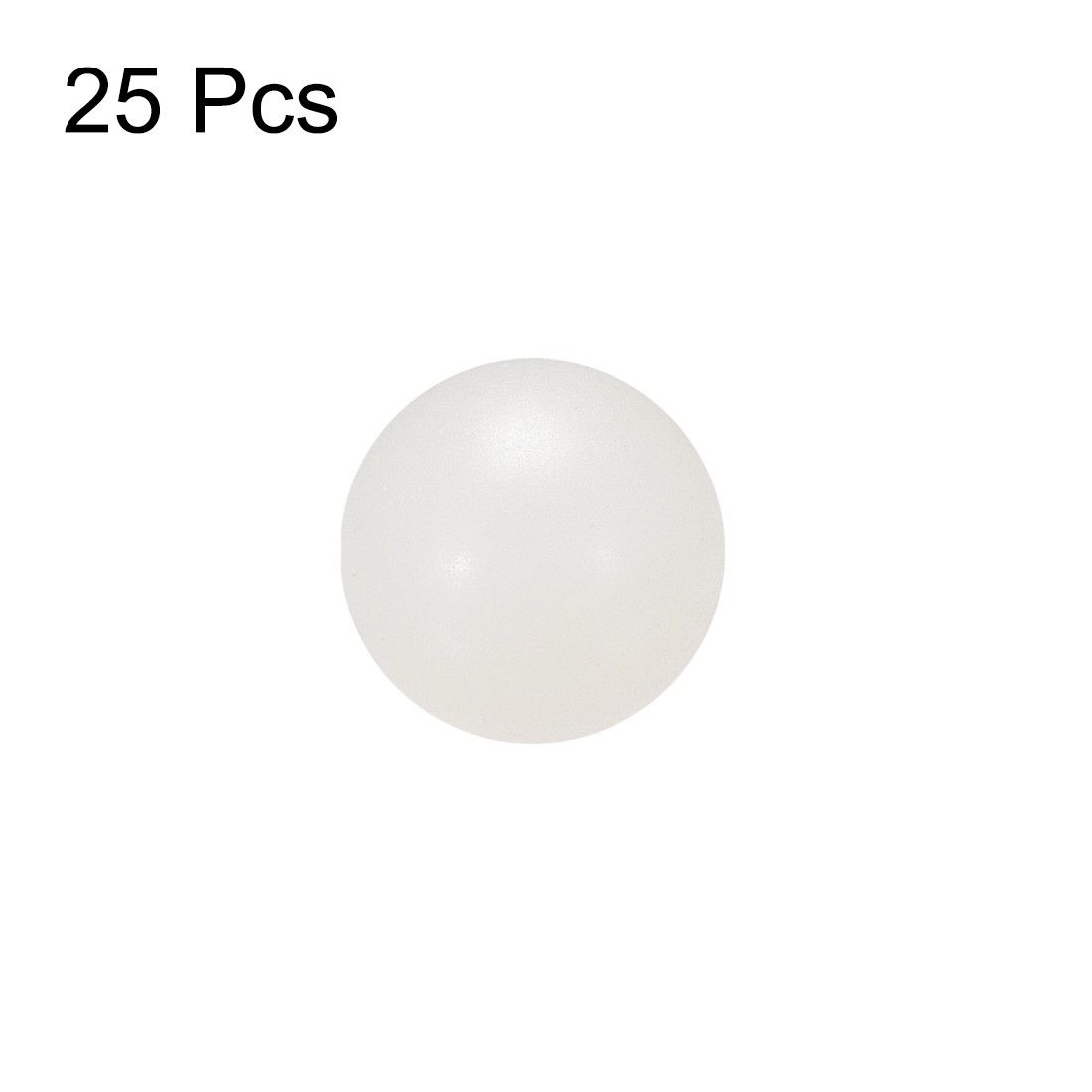 1/2-inch Nylon Solid Plastic Balls Precision Bearing Ball 25pack