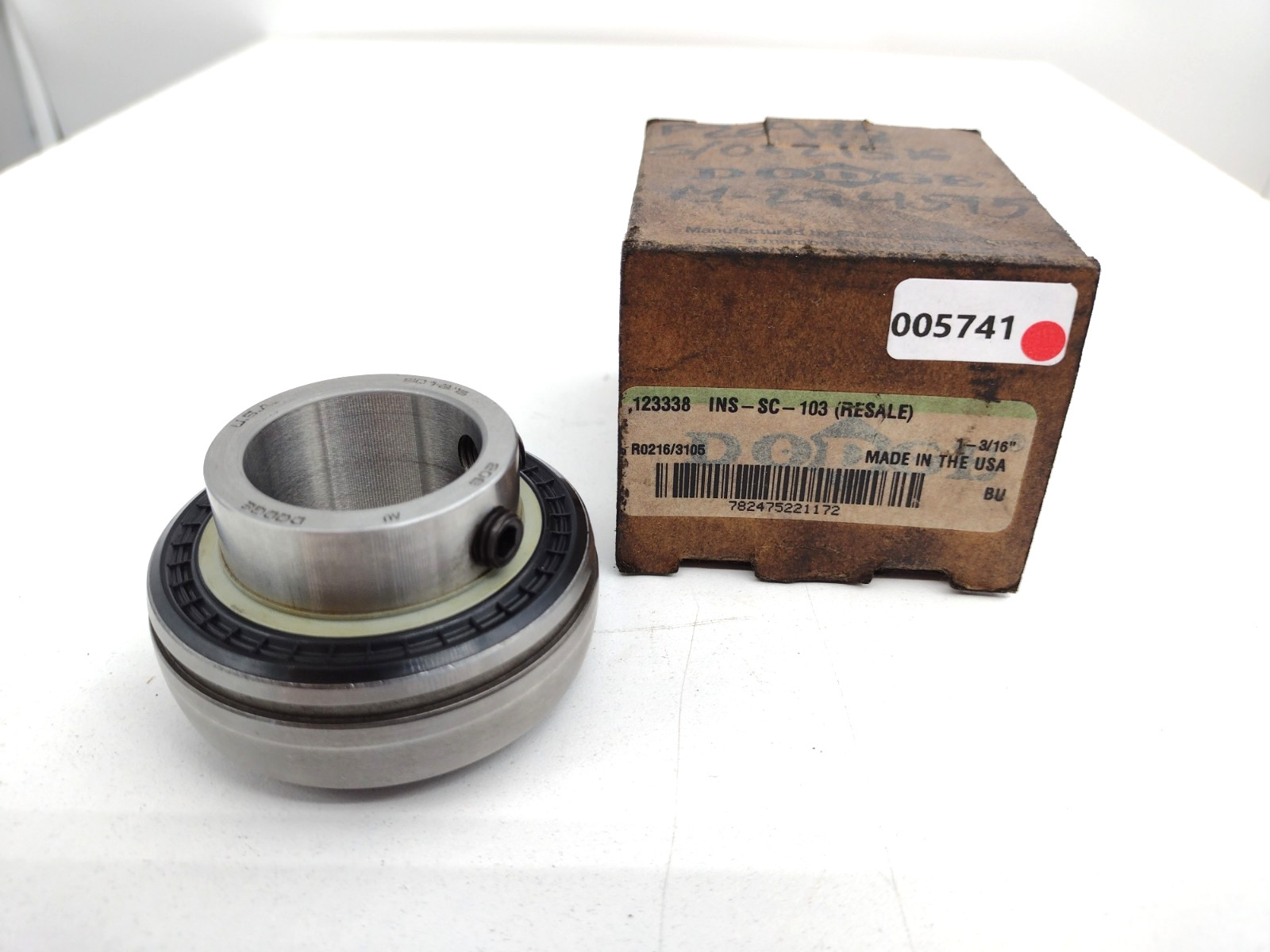 *** Dodge INS-SC-103 Ball Insert Bearing 1-3/16 inch Bore
