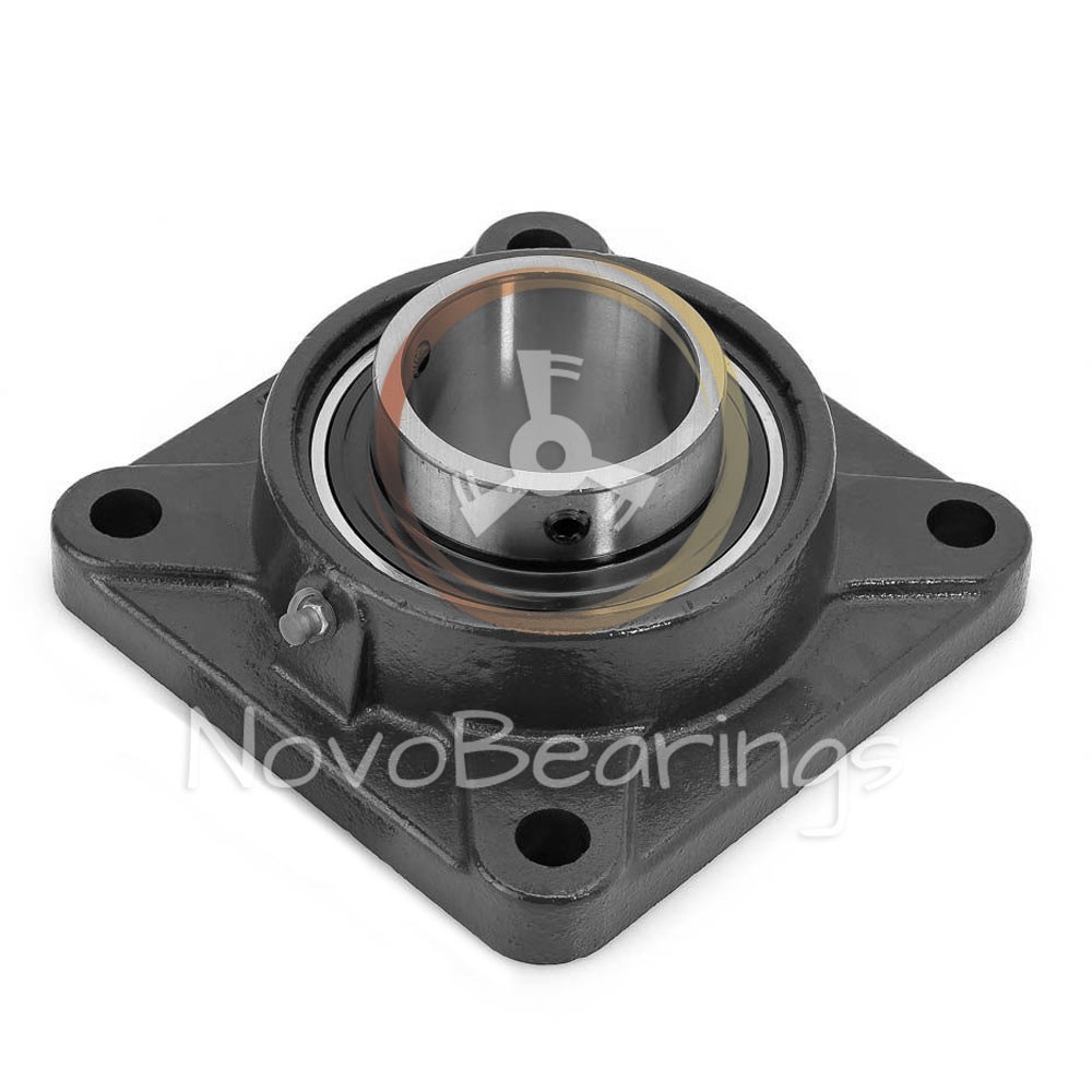 UCF207 (117 mm Square) 4-bolt Flanged Bearing Unit for 35 mm shaft by SNR brand