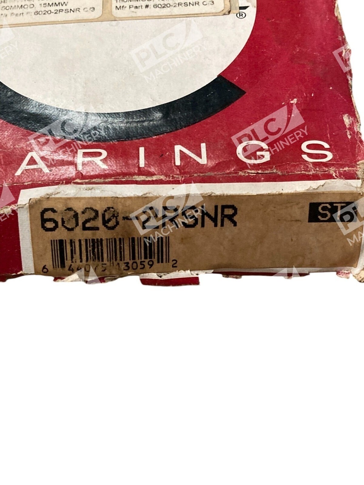 Precision Consolidated Bearings 100mm Bore Ball Bearing 6020-2RSNR