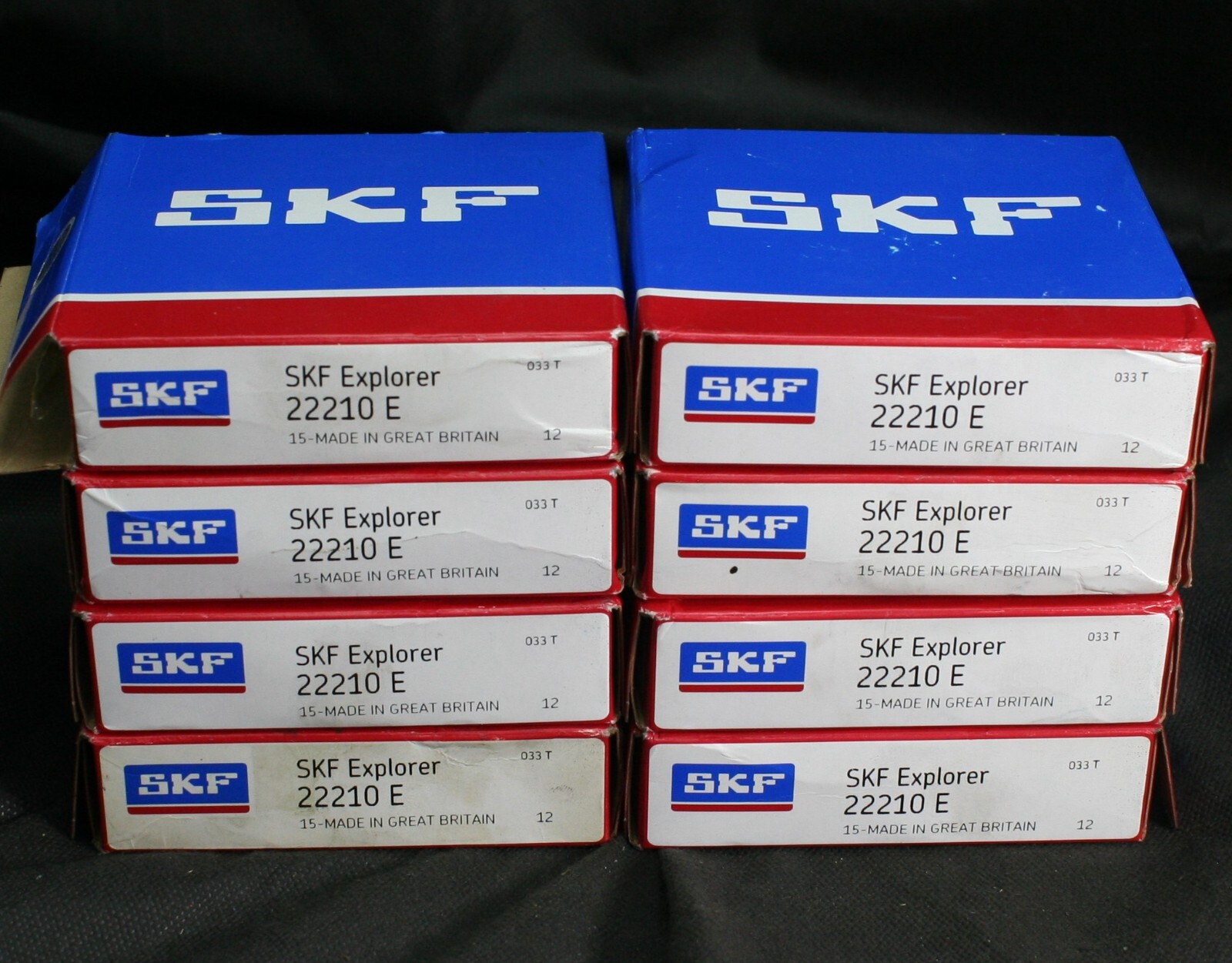 One (1) SKF 22210 E Explorer Spherical Roller Bearing 50 MM Great Britain NEW