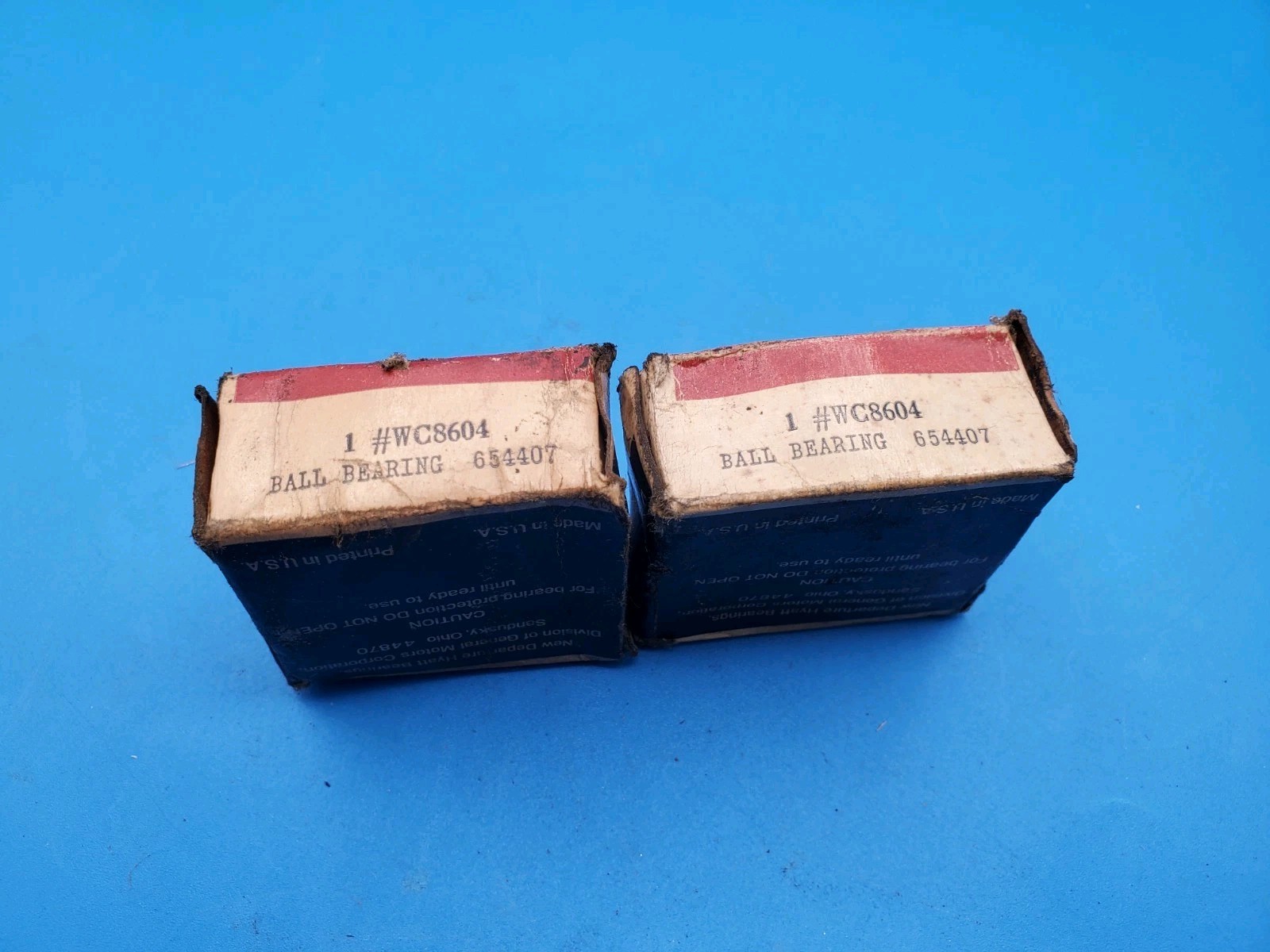 LOT OF 2 DELCO WC8604 New Departure Hyatt 8604 Bearing USA