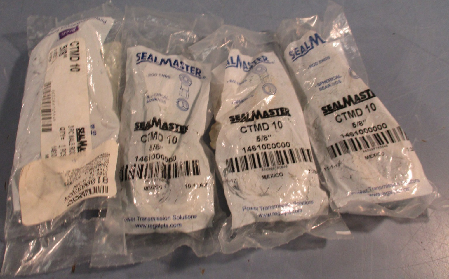 Lot of (4) Sealmaster CTMD 10 5/8″ 3-Piece Commercial Rod End Bearing 1461000000