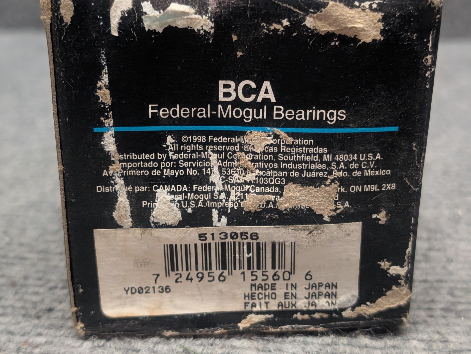Federal Mogul 513056 Wheel Bearing – New Old Stock 1998