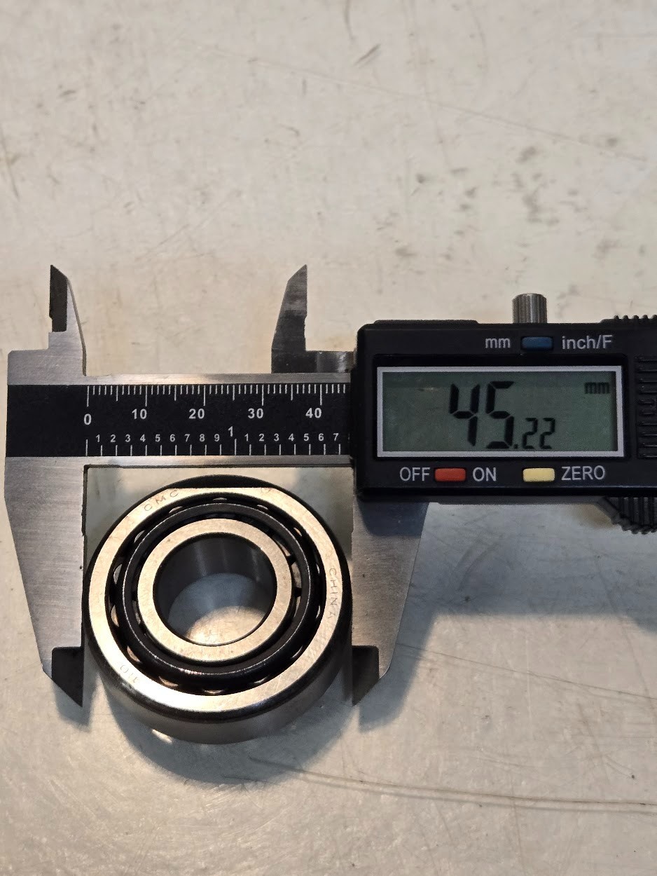 3 Quantity of CMC/ZXY Tapered Roller Bearings LM11949 LM11910 3/4″ Bore (3 Qty)