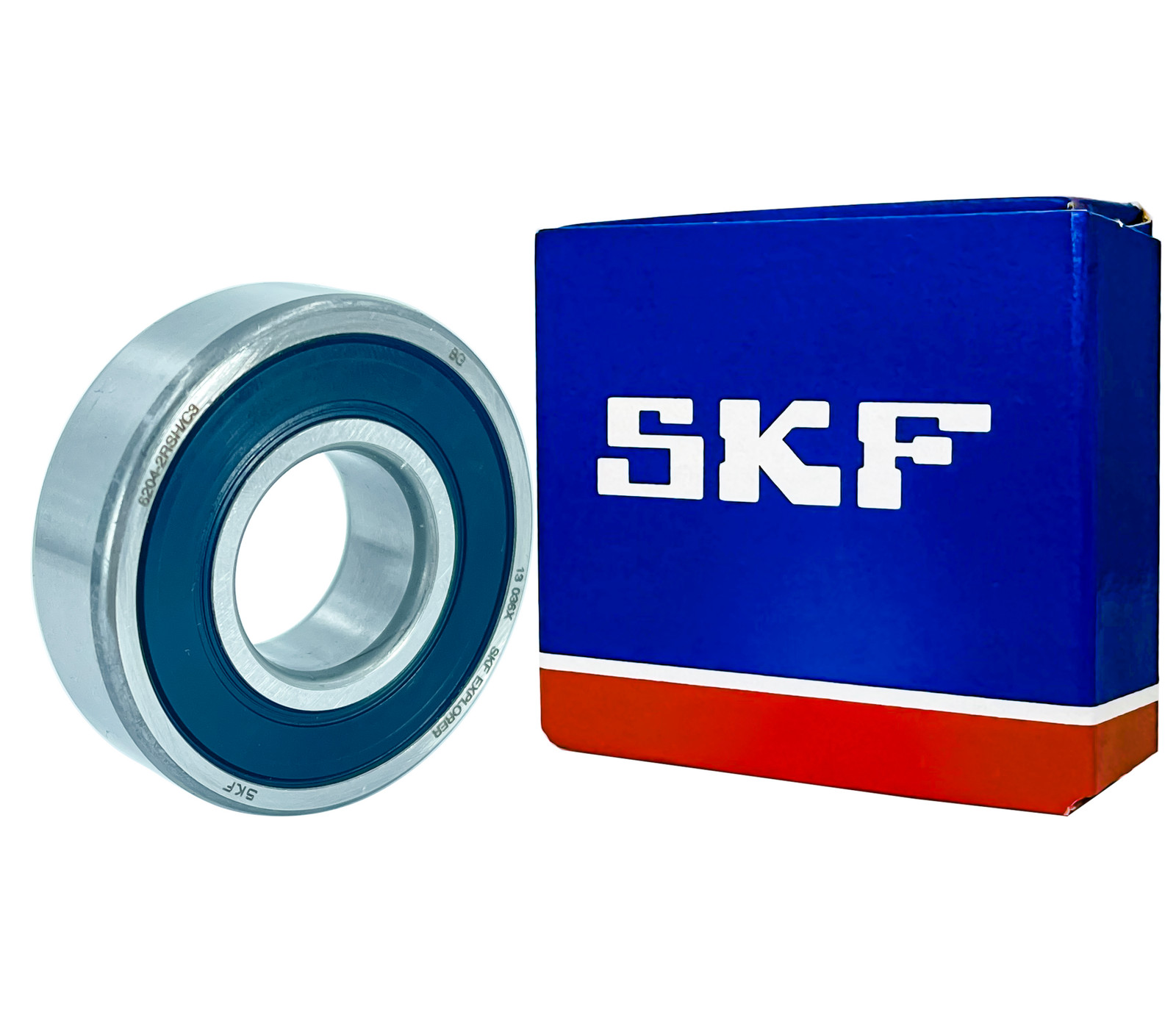 SKF 2PACK 6204-2RSH/C3 20X47X14MM 6204-2RSH Double Rubber Seal Ball Bearings