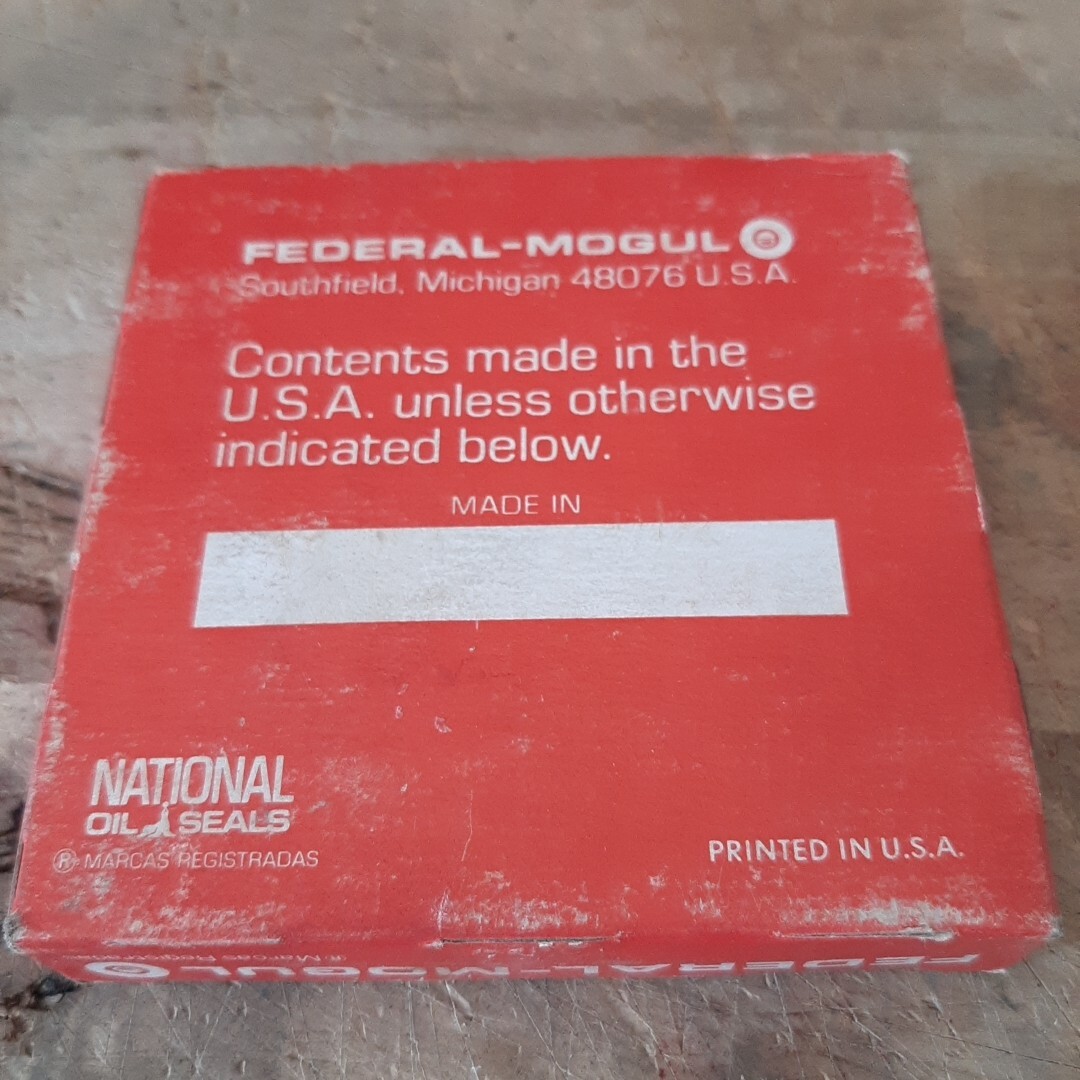 Wheel Seal National Oil Seals 2689-s MADE IN USA pto shaft