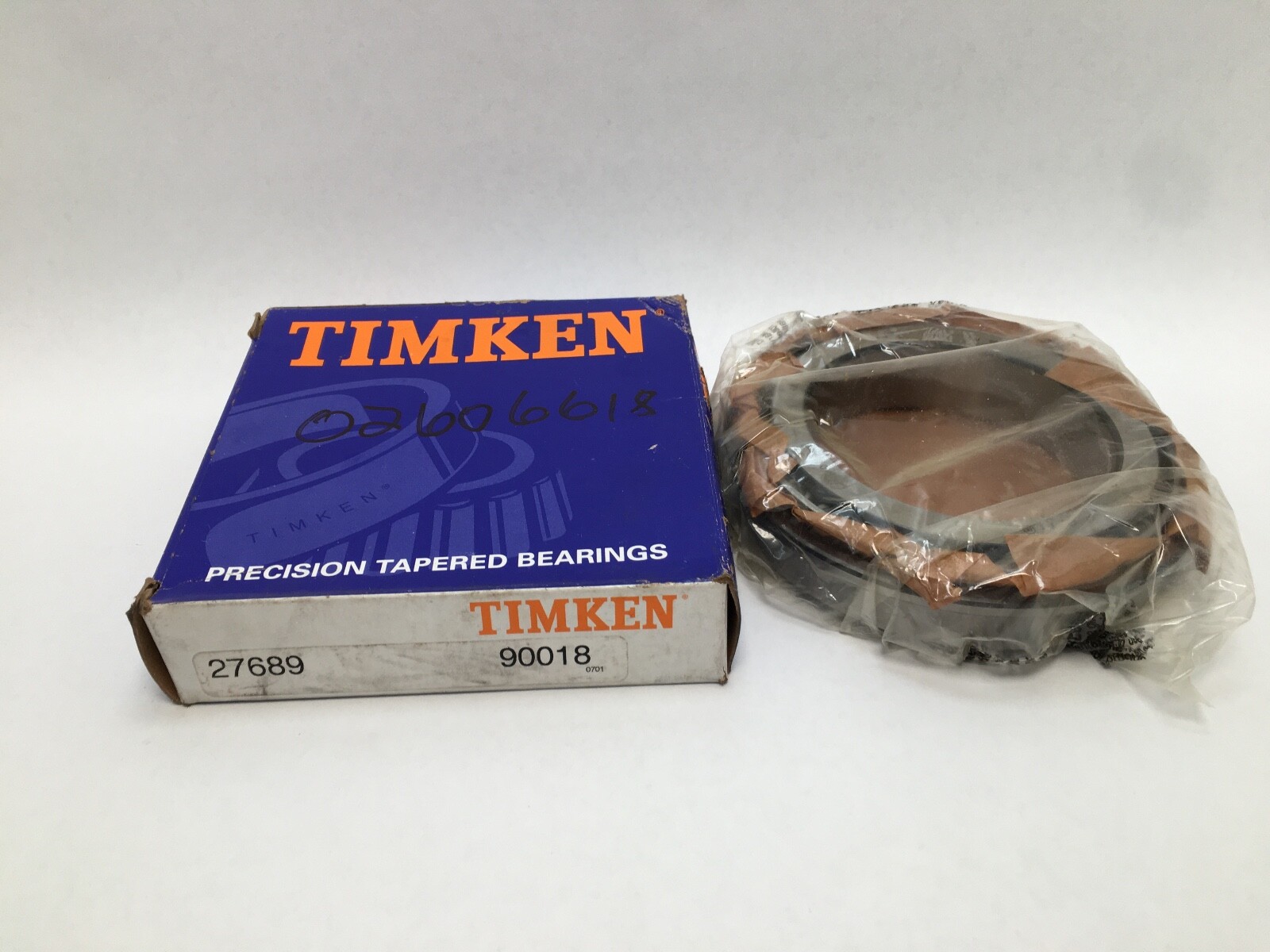 Timken 27689/27620B Flange Taper Bearing Cone & Cup 3-1/4″ ID 4-15/16″ OD USA