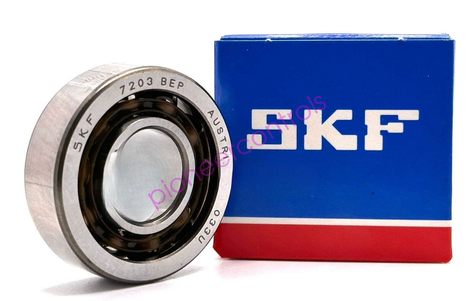 SKF 7203 BEP ANGULAR CONTACT BEARING MADE IN AUSTRIA A642 17x40x12 mm
