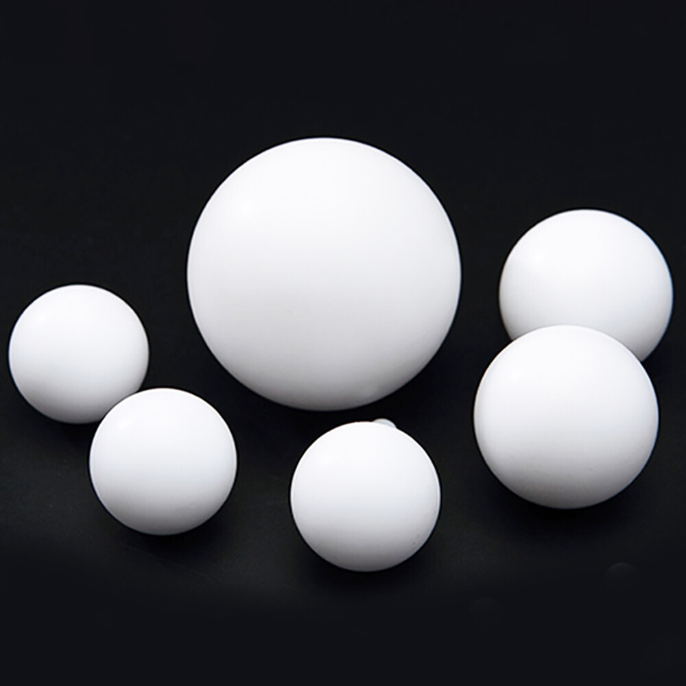 White Solid PTFE Ball Plastic Balls Diaphragm Pump Sealing Ball Dia. Ø1mm-63mm