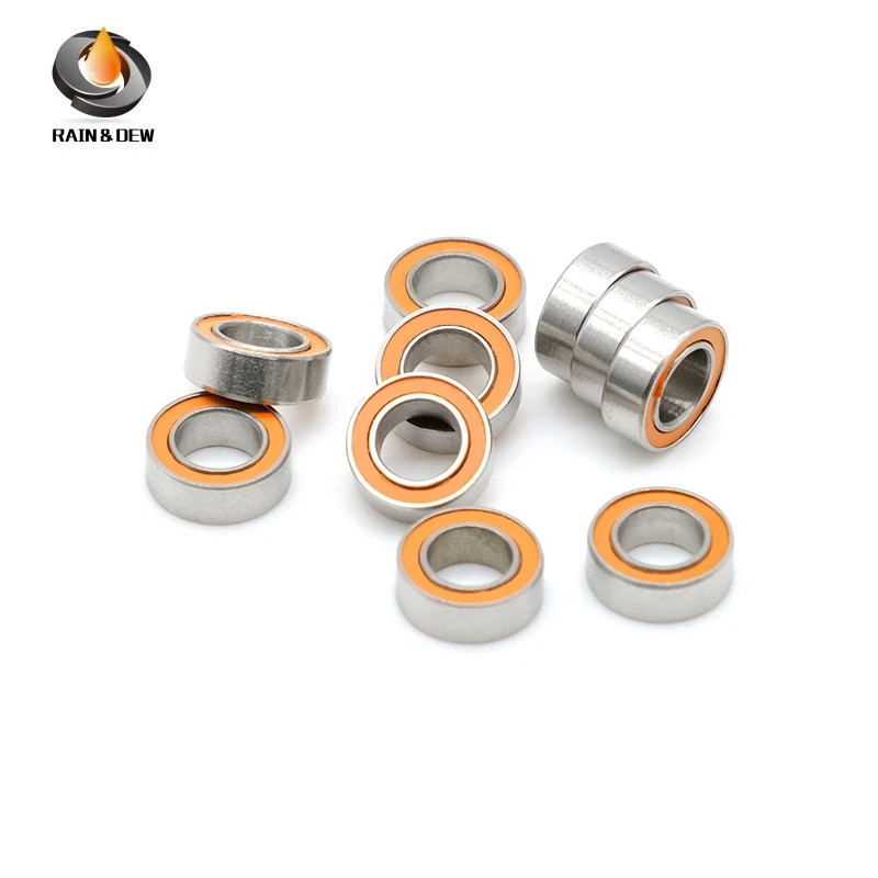 Hybrid Ceramic Ball Bearing ABEC-7 SMR105 2RS Stainless Steel 3×8-5x10mm