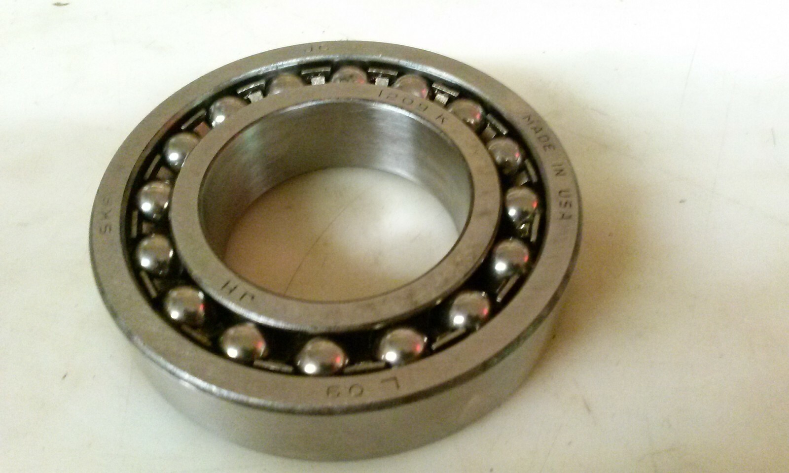 SKF 1209K self aligning ball bearing, made in USA. * Lightly run
