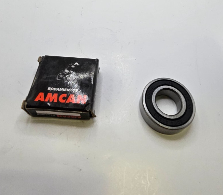( QTY 5 ) AMCAN 6004-2RS C3 Rubber Sealed Single Row Ball Bearing