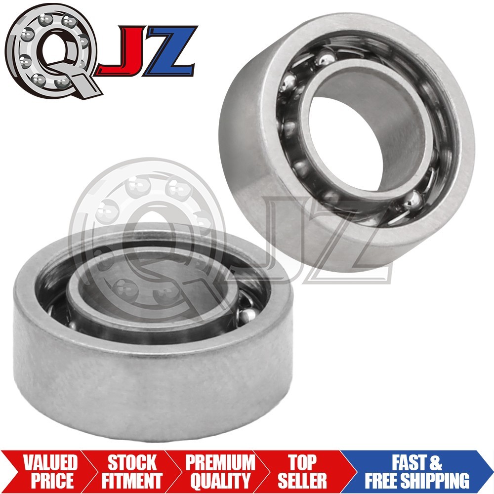 [Qty.2] R188-OPEN Miniature Ball Bearing [1/2 in ID x 1/2 in OD x 1/8 in W]