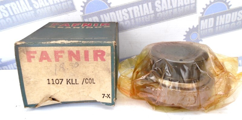 FAFNIR – 1107KLL +COL – ECCENTRIC LOCK COL INSERT BEARING 1.4375 x 2.834 x 2.016