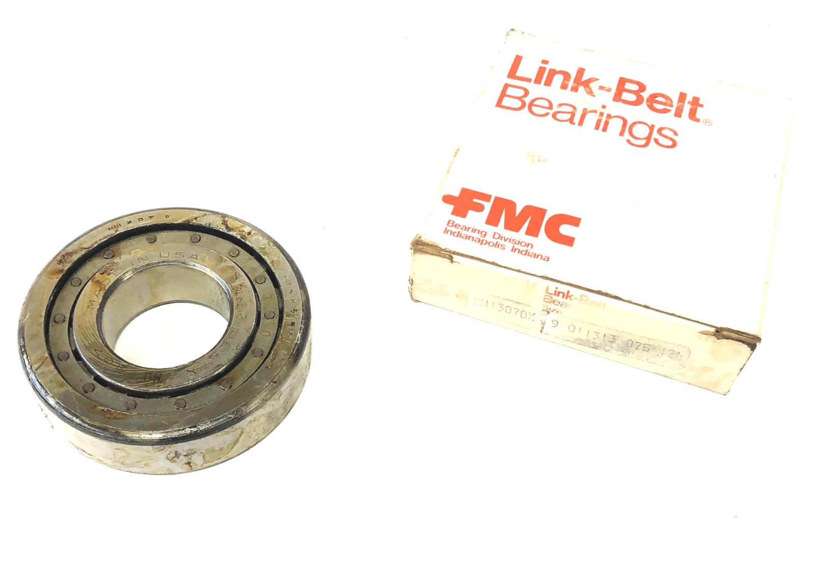 Link-Belt Cylindrical Roller Bearing MU1307DX (M1307)NOS