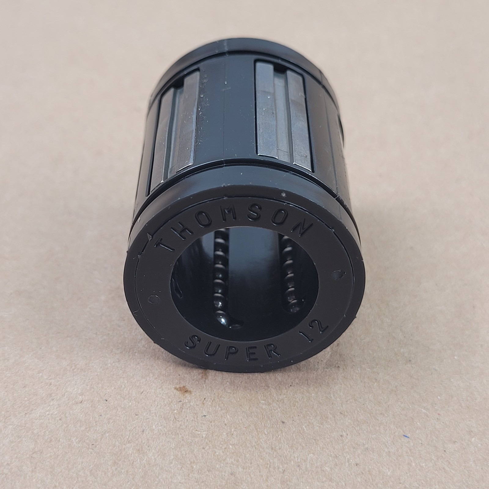 Thomson SUPER12 Ball Bushing Bearing, 0.75″ Inner Diameter, 1.25″ Outer Diameter