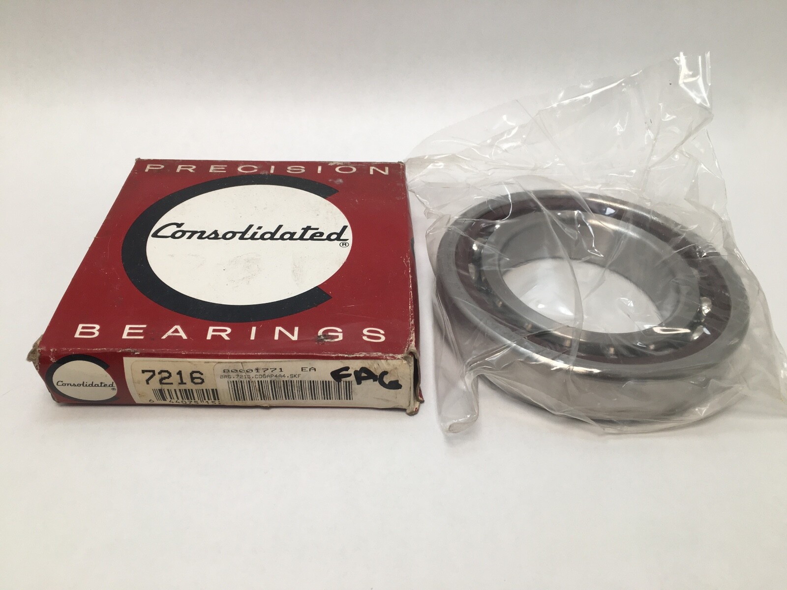 FAG 7216TGP4 Bearing 80x140x26 mm 7216-TG B-7216-C-T-P4S-UL 7216C Cons Germany