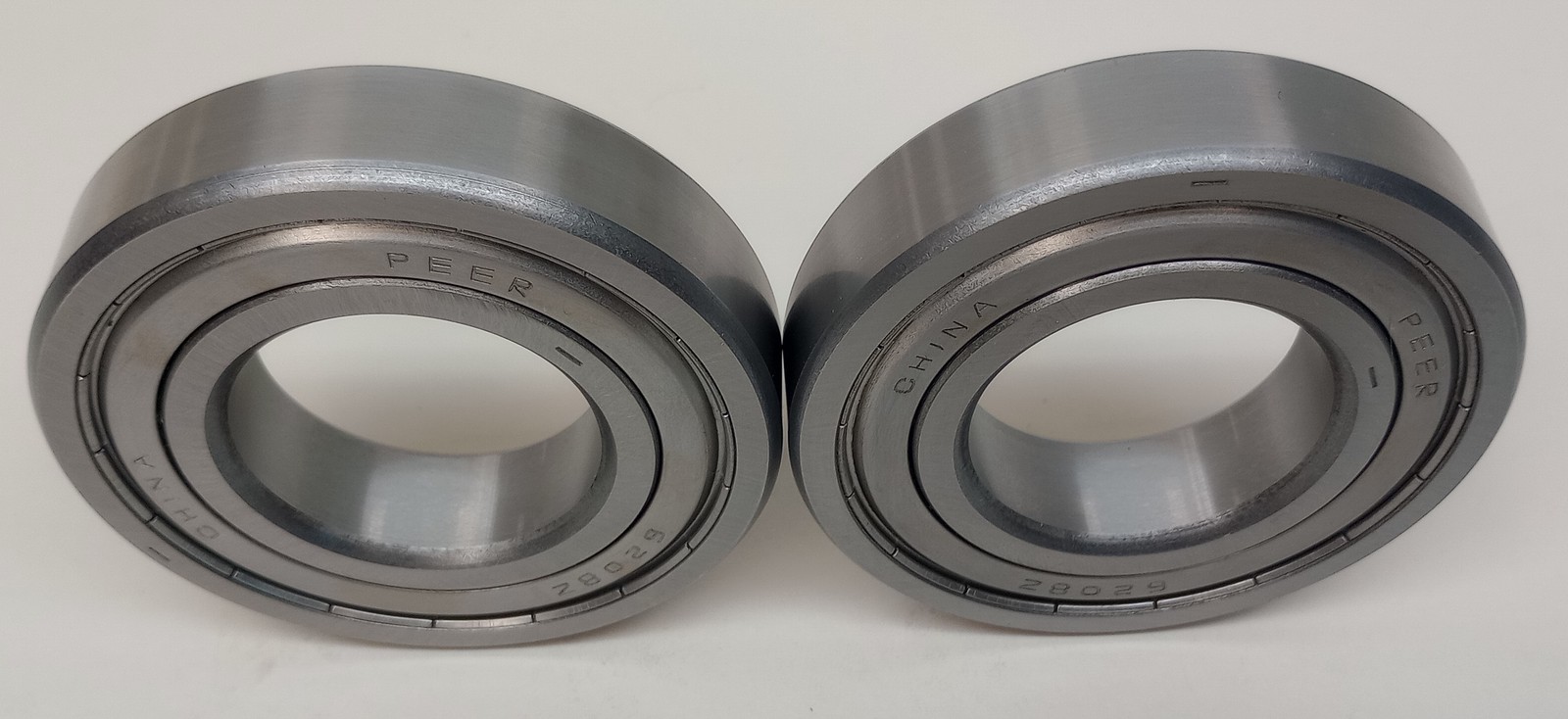 Peer 6208-ZZ Ball Bearing Deep Groove 40 X 80 X 18mm Double Shielded (Pack of 2)