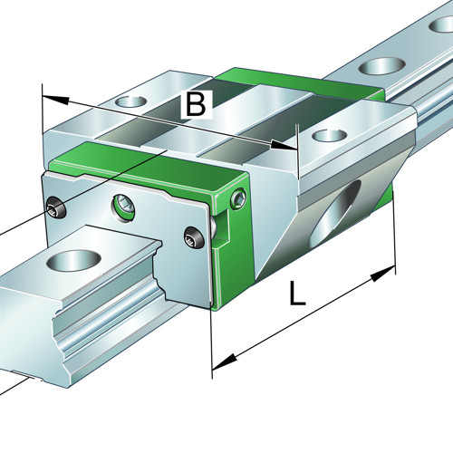 KWVE25-B-EC-RROC-V2-G3 INA/Schaeffler Technologies 23,00 x 73,00 x 58,20 mm L…