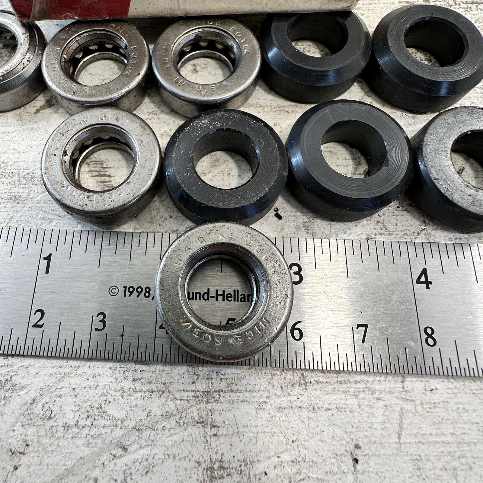 Vintage Lot Of 5 New In Box SKF 6031/4VBF91 Ball Bearings 1” Vintage Truck Door