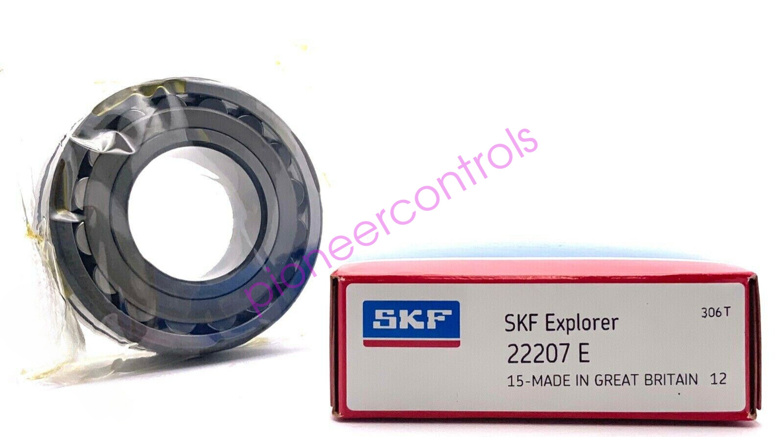 NEW SKF 22207E Spherical Roller Bearing – 35 mm ID, 72 mm OD, 23 mm Width