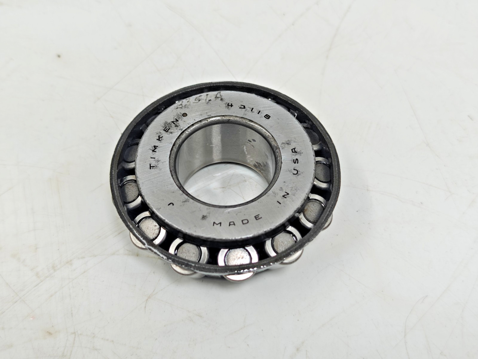 43118 Timken Tapered Roller Bearing Cone Only Timken 43118 USA 1-3/16 in ID